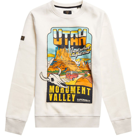 Superdry Ανδρικό φούτερ Heritage Mountain Crew Sweatshirt